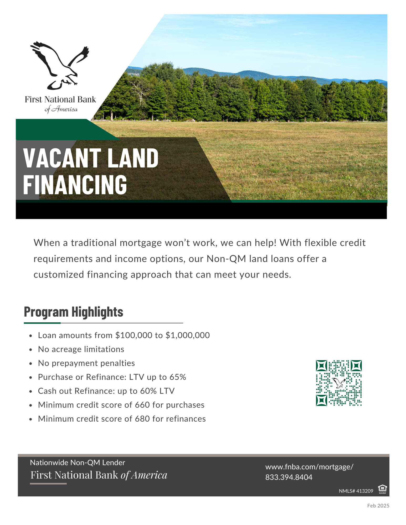 Vacant Land Financing